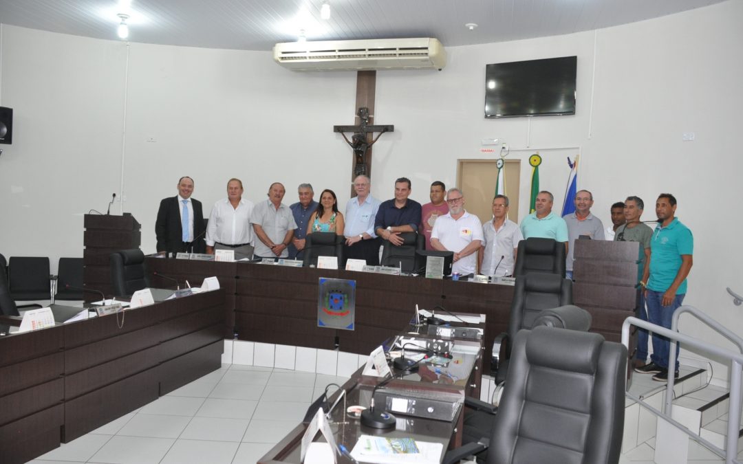 Orlando Pessuti visita a Câmara Municipal de Cianorte